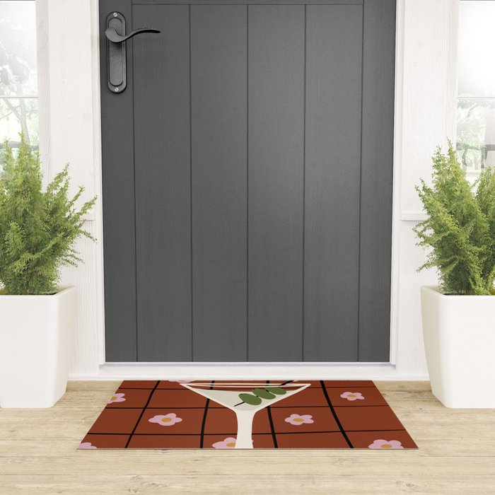 Martini Cocktail Welcome Mat Gallery Image 3