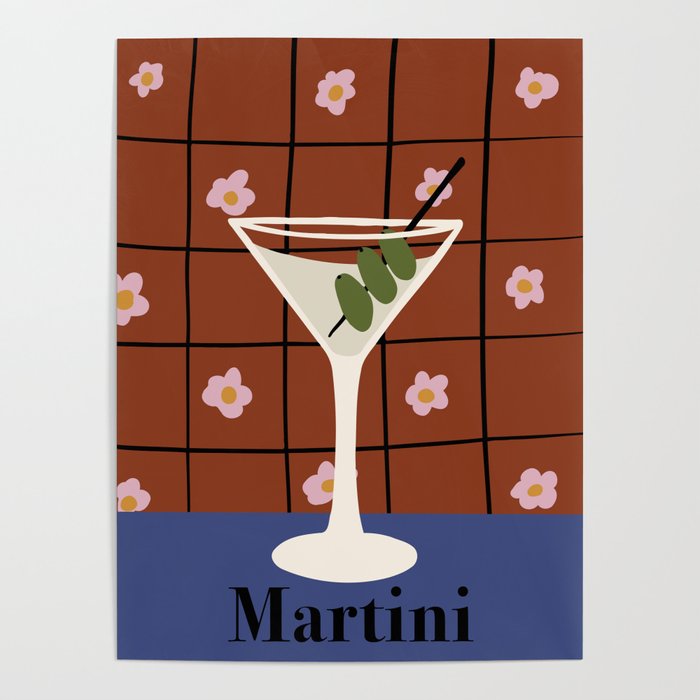 Martini Cocktail Poster Gallery Image 4