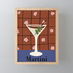 Martini Cocktail Mini Art Print Gallery Image 1