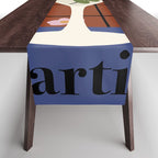 Martini Cocktail Table Runner Gallery Image 1