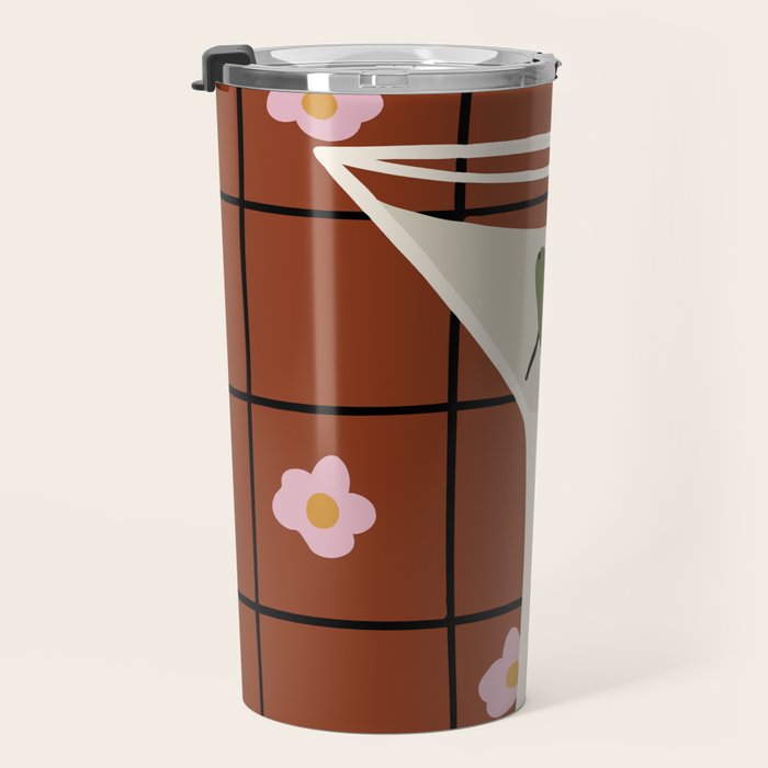 Martini Cocktail Travel Mug Gallery Image 3