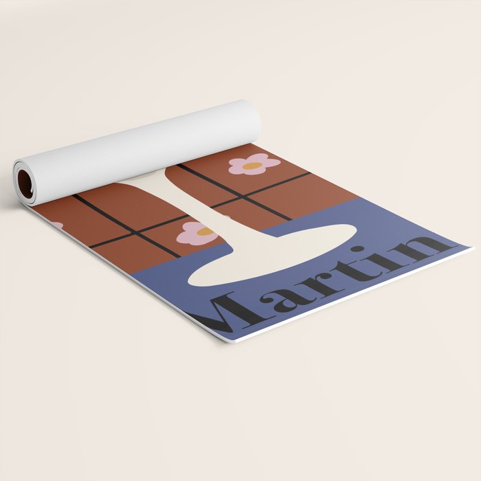 Martini Cocktail Yoga Mat Gallery Image 2