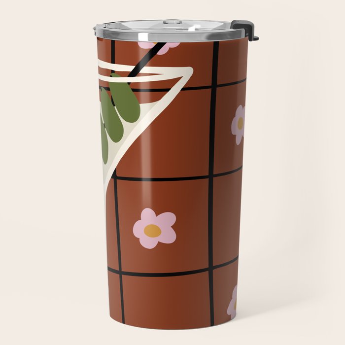 Martini Cocktail Travel Mug Gallery Image 2