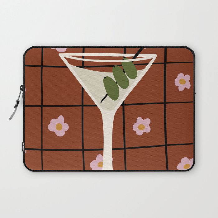 Martini Cocktail Laptop Sleeve Gallery Image 1