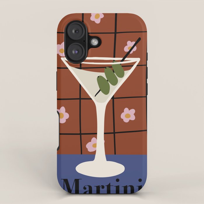Martini Cocktail iPhone Case Gallery Image 1