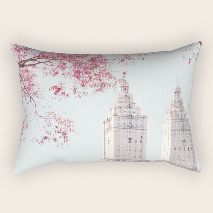 New York City Infrared Rectangular Pillow Gallery Image 2