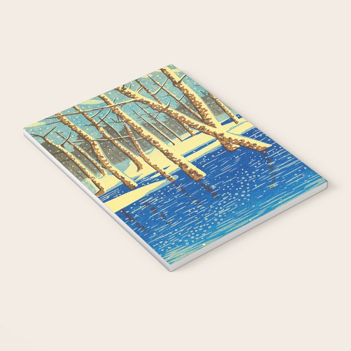 Kawase Hasui Vintage Japanese Woodblock Print Notebook Gallery Image 3