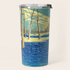 Kawase Hasui Vintage Japanese Woodblock Print Travel Mug Gallery Image 2