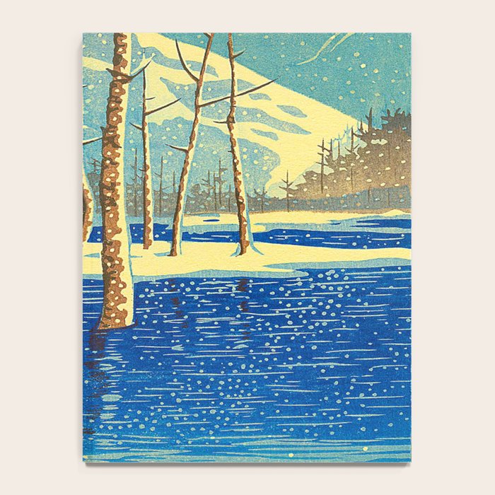 Kawase Hasui Vintage Japanese Woodblock Print Notebook Gallery Image 4