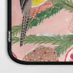 Chickadee birds in abstract tree Laptop Sleeve Gallery Image 3