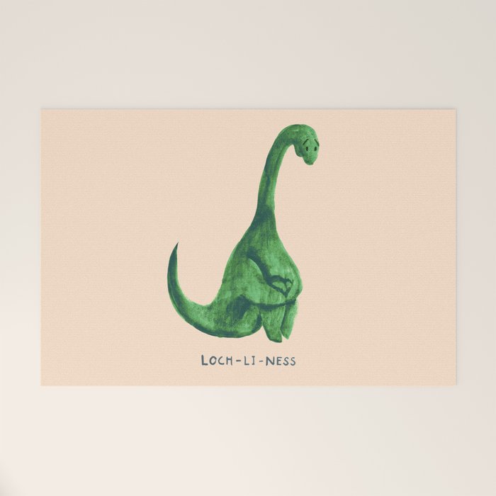 Lonely loch ness monster (loch-li-ness) Welcome Mat Gallery Image 1