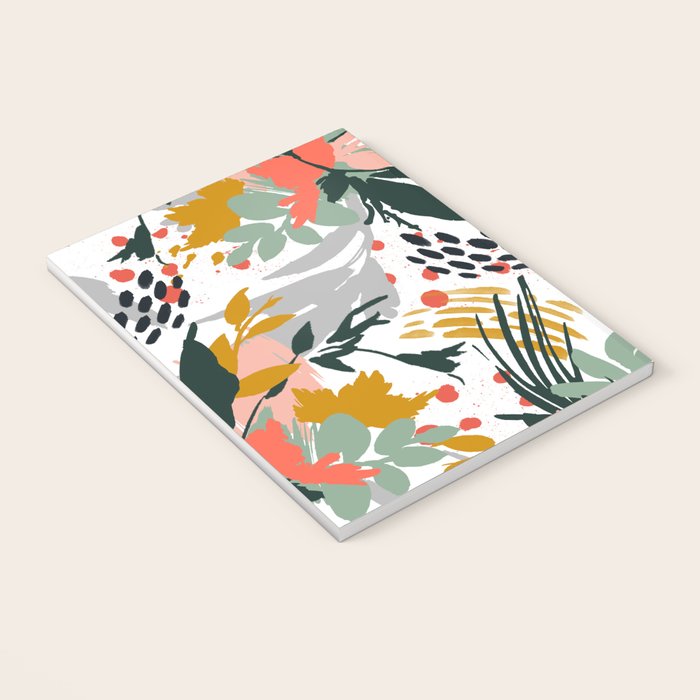 Botanical brush strokes I Notebook Gallery Image 3
