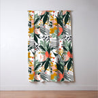 Botanical brush strokes I Window Curtain Gallery Image 3