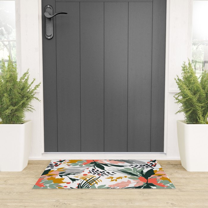 Botanical brush strokes I Welcome Mat Gallery Image 3