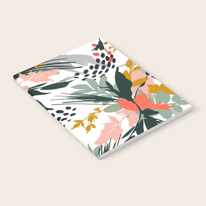 Botanical brush strokes I Notebook Gallery Image 2