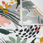 Botanical brush strokes I Wall Tapestry Gallery Image 3