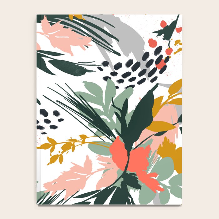 Botanical brush strokes I Notebook Gallery Image 4