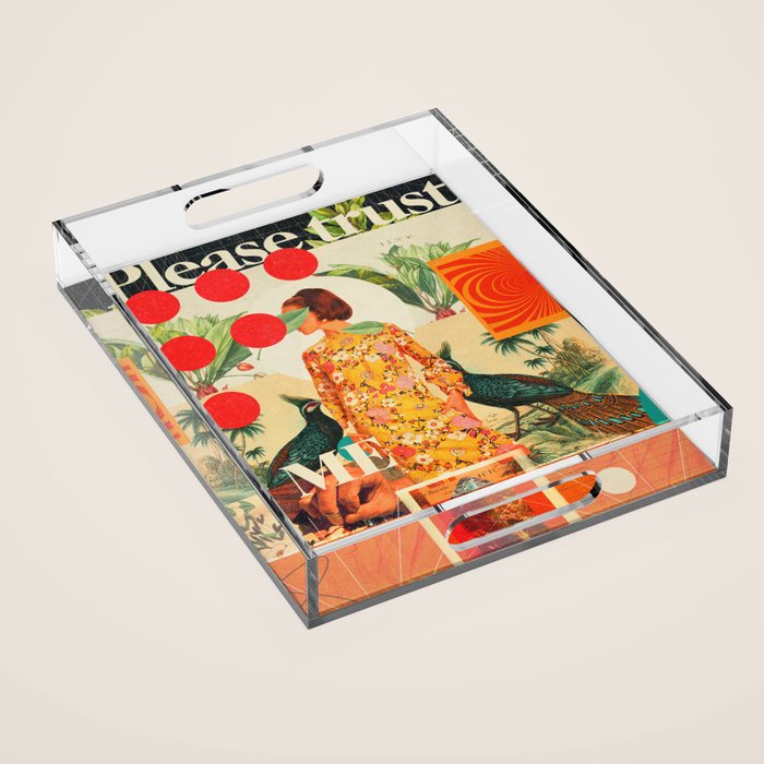Please Trust Me Acrylic Tray Gallery Image 1