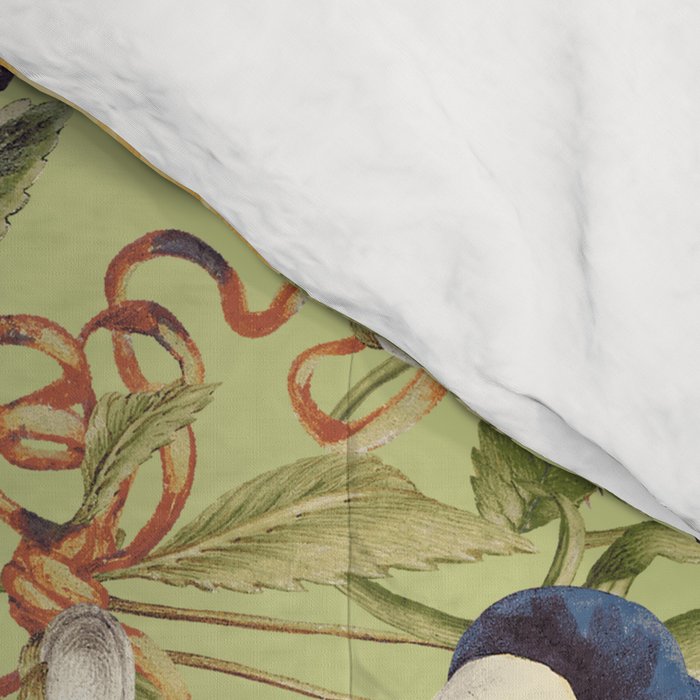 Pansy Floral Pattern Comforter Gallery Image 4
