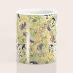 Pansy Floral Pattern Coffee Mug Gallery Image 4