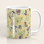 Pansy Floral Pattern Coffee Mug Gallery Image 1