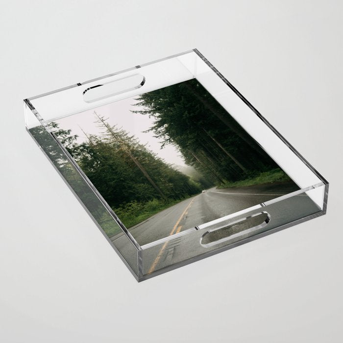 Forest Drive III Acrylic Tray Gallery Image 1