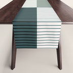Color Block Line Pattern II Table Runner Gallery Image 1
