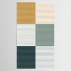 Color Block Line Pattern II Tablecloth Gallery Image 2