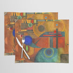 Wassily Kandinsky "Brown silence" (1925) Placemat Gallery Image 1