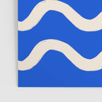 Sapphire Blue Ocean Waves Poster Gallery Image 3
