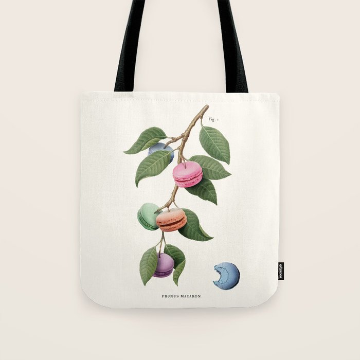 Macaron Plant Tote Bag Gallery Image 1
