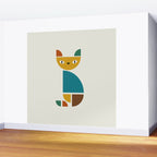 Kitty 1 Wall Mural Gallery Image 2
