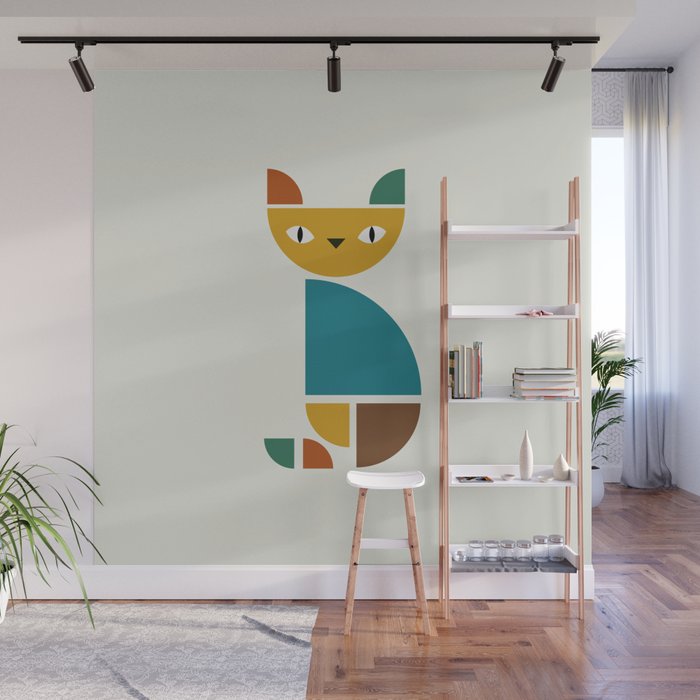 Kitty 1 Wall Mural Gallery Image 1