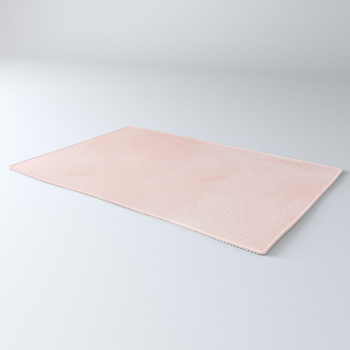 Seashell Pink Watercolor Rug Gallery Image 3