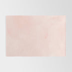 Seashell Pink Watercolor Rug Gallery Image 2