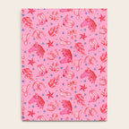 Cowgirl Christmas - pink and red Notebook Gallery Image 4