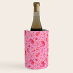 Cowgirl Christmas - pink and red Wine Chiller Gallery Image 2
