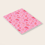 Cowgirl Christmas - pink and red Notebook Gallery Image 3