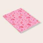 Cowgirl Christmas - pink and red Notebook Gallery Image 2