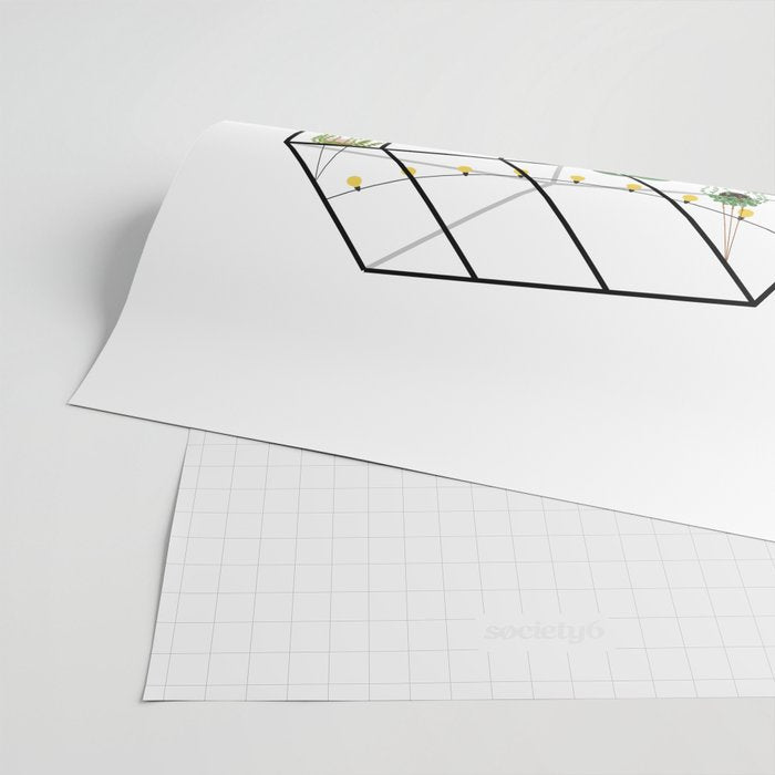 Good Things Grow Here Illustrated Quote Wrapping Paper Gallery Image 2