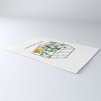 Good Things Grow Here Illustrated Quote Rug Gallery Image 3