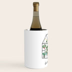 Good Things Grow Here Illustrated Quote Wine Chiller Gallery Image 2