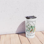 Good Things Grow Here Illustrated Quote Travel Mug Gallery Image 4