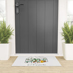 Good Things Grow Here Illustrated Quote Welcome Mat Gallery Image 3