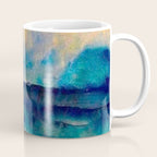 Yellow Moon (Over the Sea) landscape painting by Emil Nolde Coffee Mug Gallery Image 1