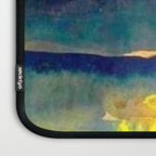 Yellow Moon (Over the Sea) landscape painting by Emil Nolde Laptop Sleeve Gallery Image 3
