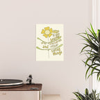 war is not healthy // retro art by surfy birdy Poster Gallery Image 2