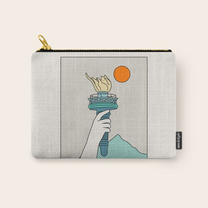 Cat Landscape 22 Carry All Pouch Gallery Image 1