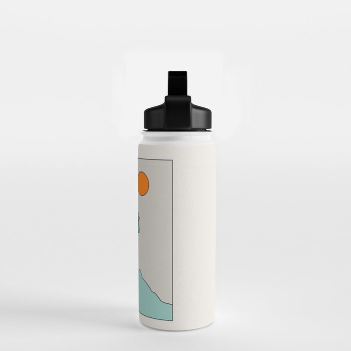 Cat Landscape 22 Water Bottle Gallery Image 2