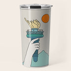 Cat Landscape 22 Travel Mug Gallery Image 1